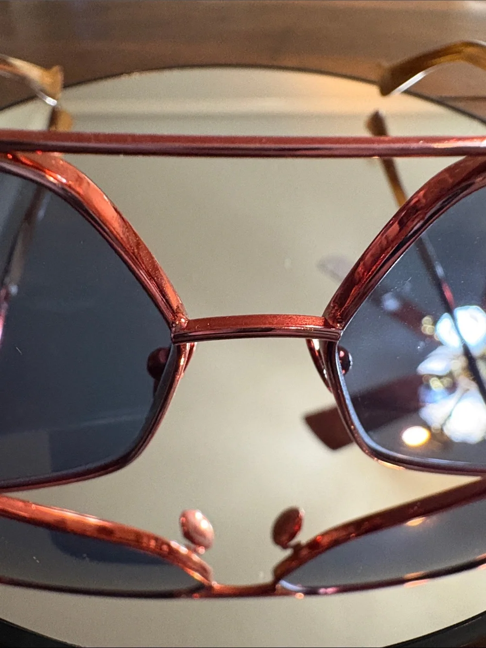 GREY ANT Megaflast Flat: Pink & Copper Men’s Sunglasses